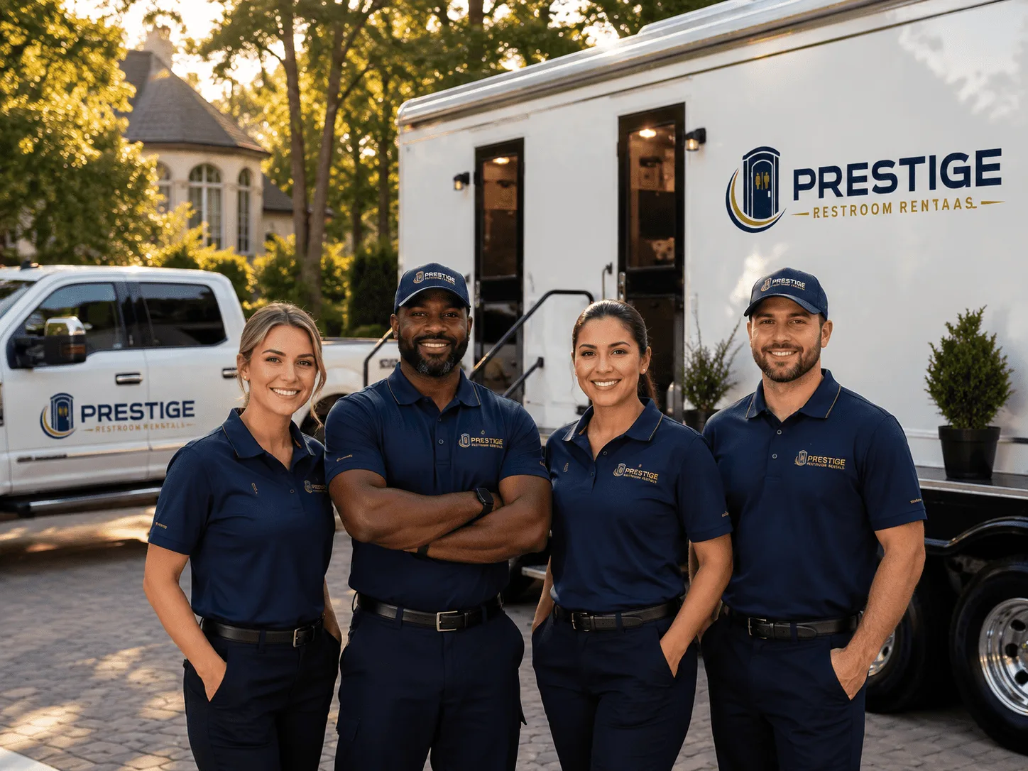 Trusted Luxury Portable Restrooms company in Constantine, MI
